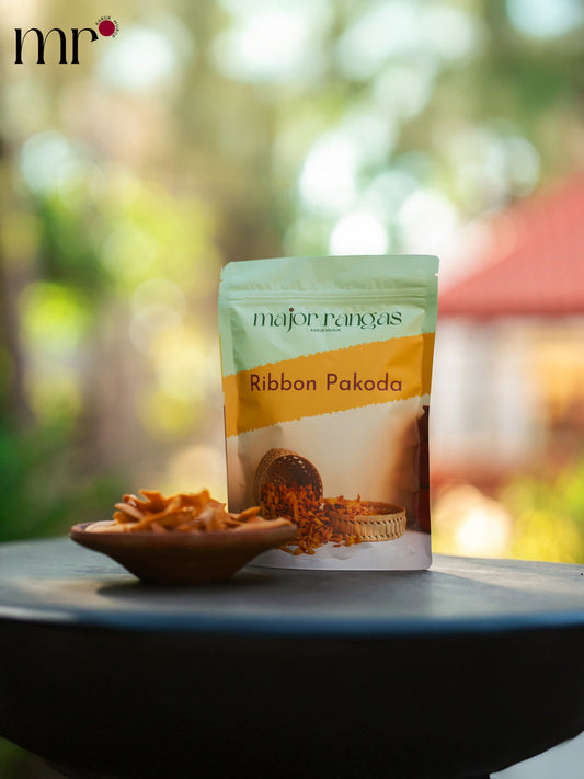 Scrumptious Ribbon Pakoda/Ribbonech (100 grams) - Shop on Shrus.com