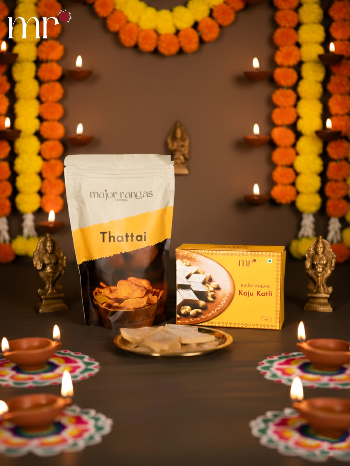 Combo - Kaju Katli ,Thattai