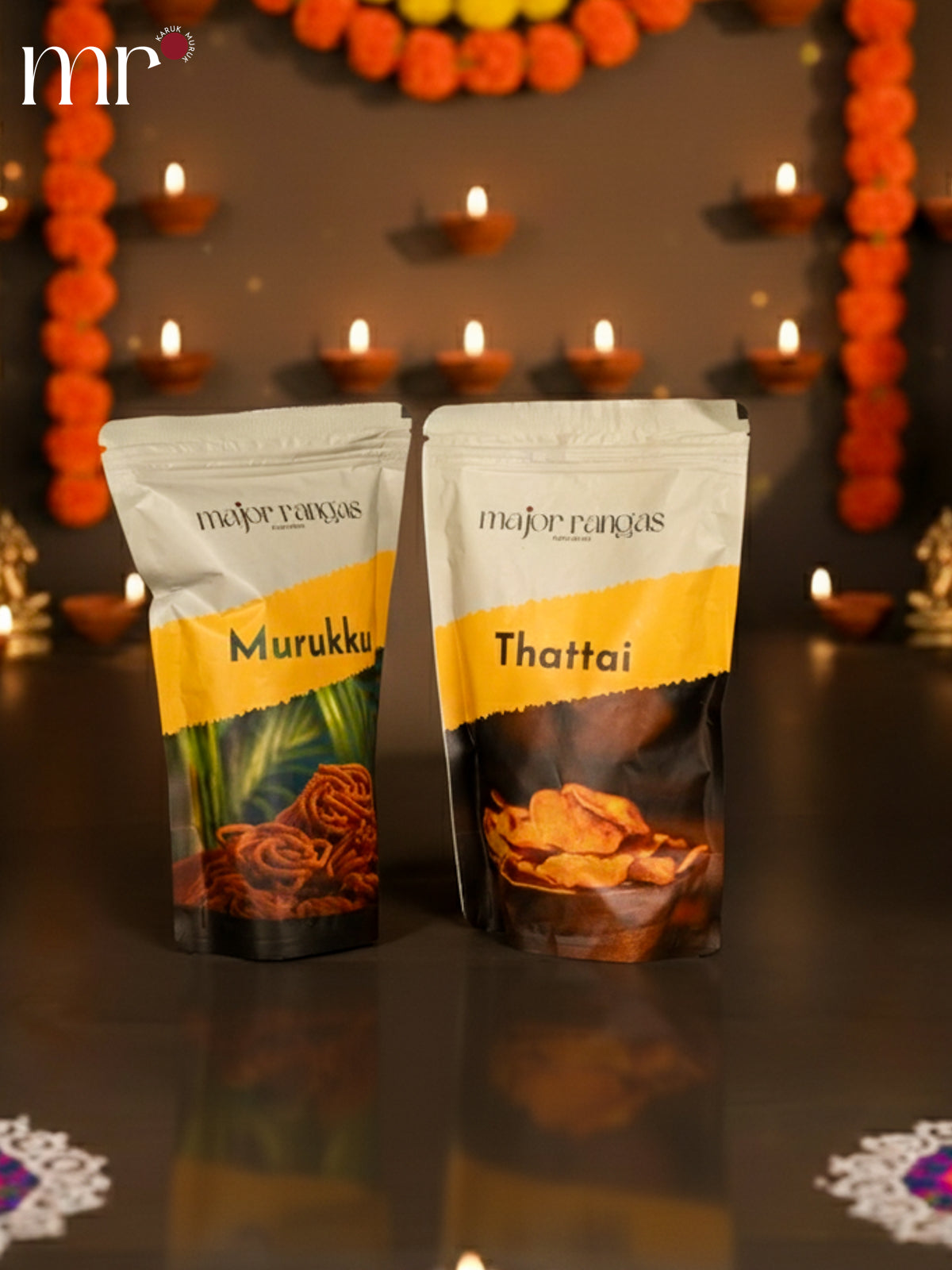 Combo - Kaju Katli, Mothi Laddu, Murukku, Thattai