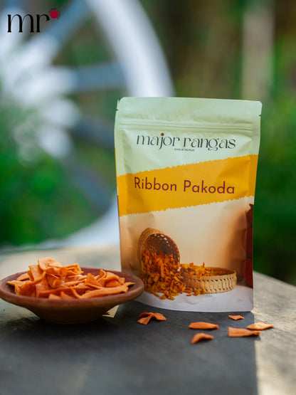 Scrumptious Ribbon Pakoda/Ribbonech (100 grams) - Shop on Shrus.com